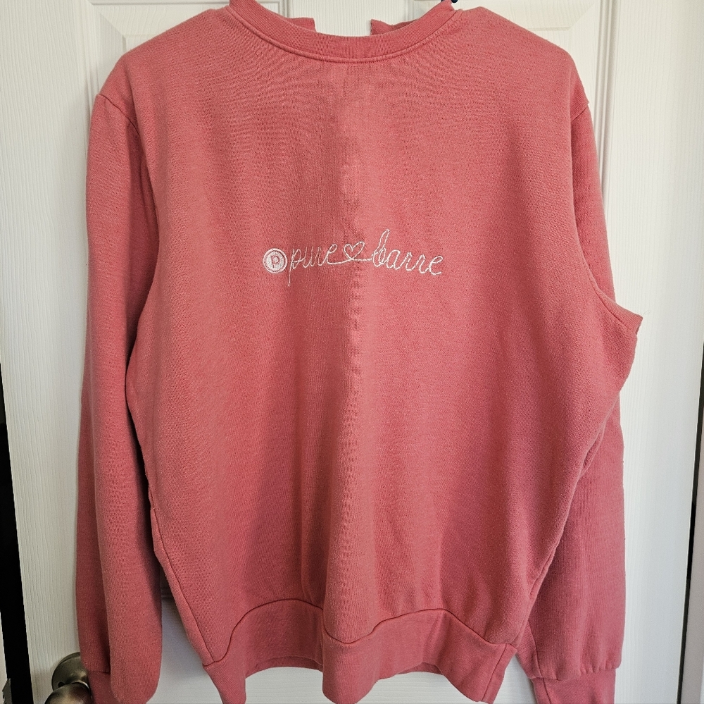 Pink Pure Barre Sweatshirt - Picture 3 of 9